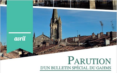 Parution d&rsquo;un Bulletin Spécial du Gahms